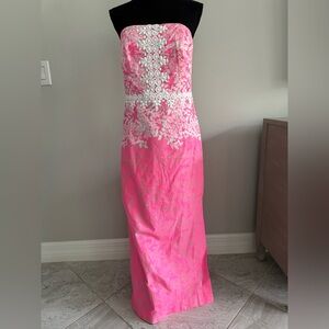 NWT Lilly Pulitzer Kristellla Cotton Maxi Dress Sz 8